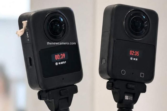 DJI Osmo 360 II có thiết kế không thay đổi nhiều so với thế hệ trước