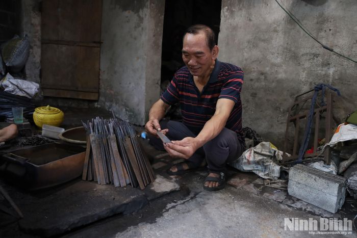 Nghề làm dũa từng là niềm tự hào của người dân làng Đại Phu.