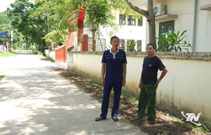 Xóm Giang Tiên, xã Phú Lương tổ chức hoạt động lao động tập thể.