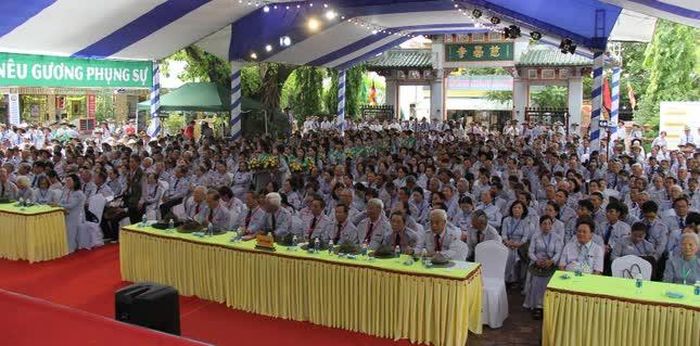 Hơn 1.000 huynh trưởng, đoàn sinh trên toàn quốc về tham dự Lễ kỷ niệm 75 năm Gia đình Phật tử Việt Nam