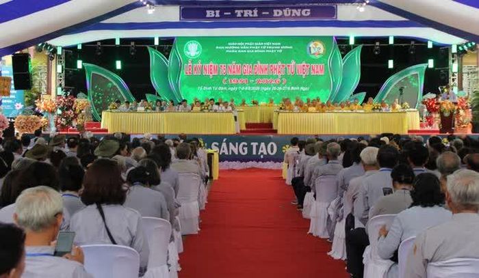 Quang cảnh buổi lễ