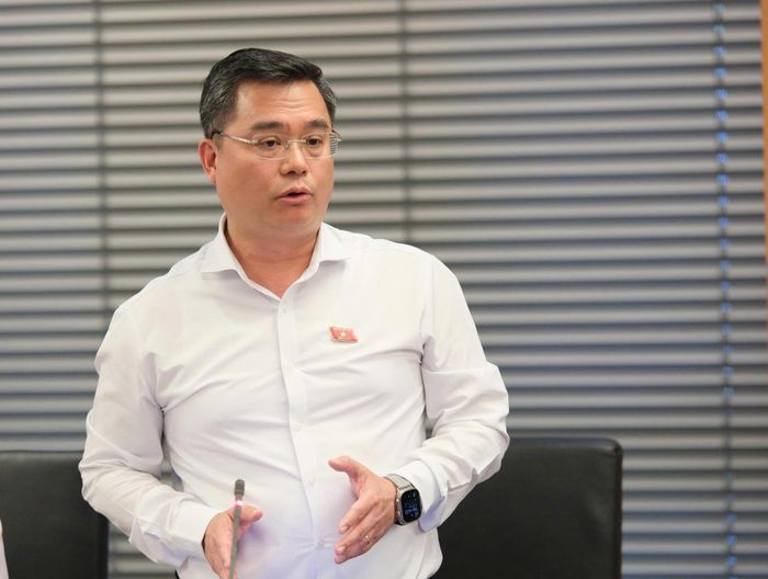 Ông Nguyễn Thanh Tùng, Chủ tịch Ngân hàng Vietcombank (đoàn TP.HCM). Ảnh: QH.