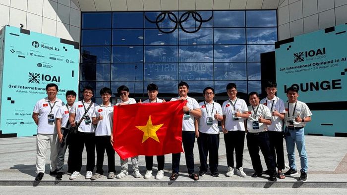 Việt Nam đạt thành tích cao ngay trong lần đầu tham dự. Ảnh: MOET