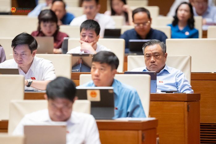 Các đại biểu dự phiên họp. Ảnh: Phạm Thắng