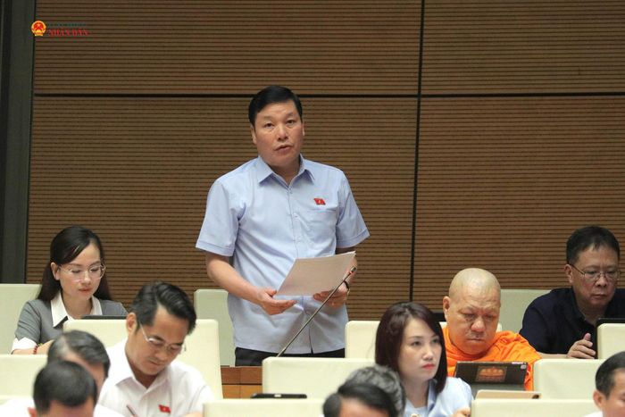 ĐBQH Phạm Hùng Hưng (Phú Thọ) phát biểu