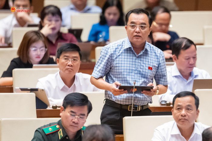 ĐBQH Huỳnh Ngọc Liêm (Lâm Đồng) phát biểu