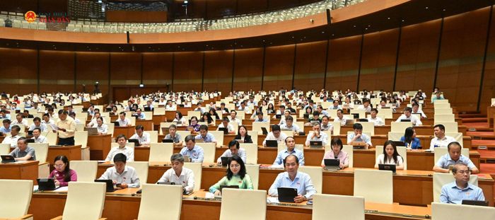 Các đại biểu dự phiên họp