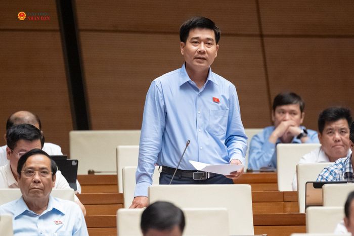 ĐBQH Lê Thanh Hoàn (Thanh Hóa) phát biểu