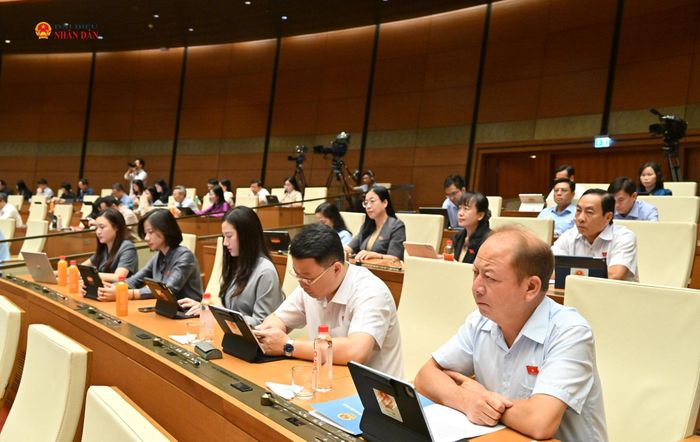 Các đại biểu dự phiên họp