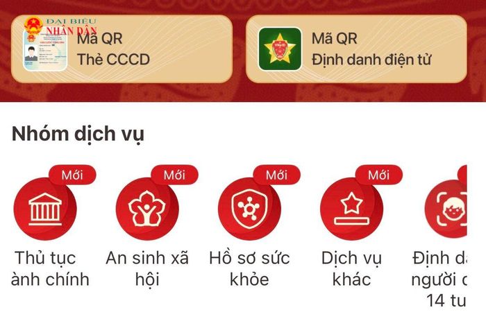 Sổ sức khỏe điện tử trên ứng dụng VNeID.