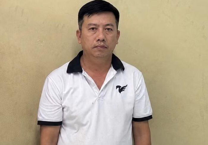 Ngô Anh Tuấn tại cơ quan điều tra.