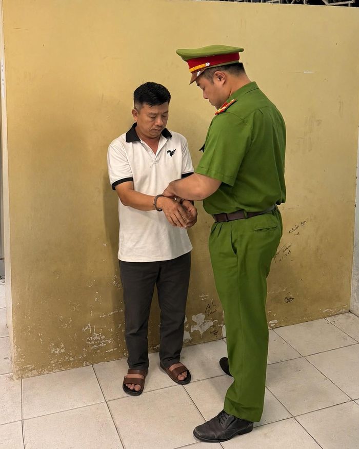 Ngô Anh Tuấn tại cơ quan Công an