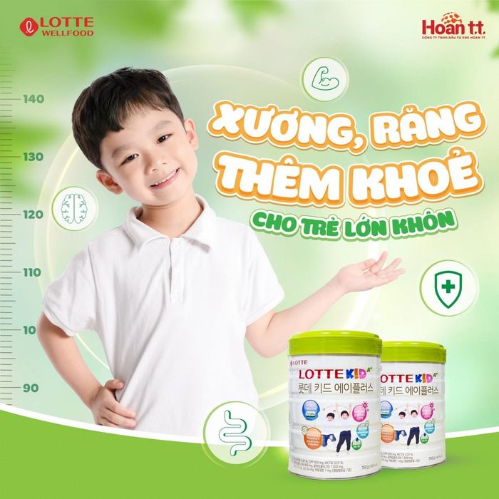 Sản phẩm Lotte Kid A+ được Hoan TT đăng tải tại địa chỉ lottekid.vn