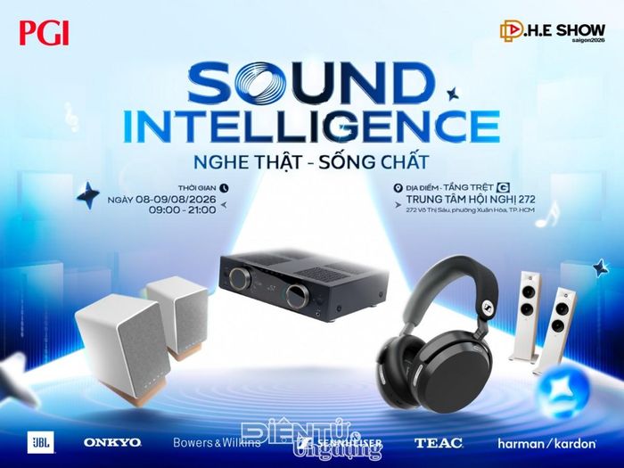 PGI tham gia P.H.E SHOW 2026 với chủ đề Sound Intelligence: Nghe thật - Sống chất (Ảnh PGI)