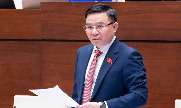 Bộ trưởng Bộ Công Thương Lê Mạnh Hùng. (Ảnh: Phạm Thắng)