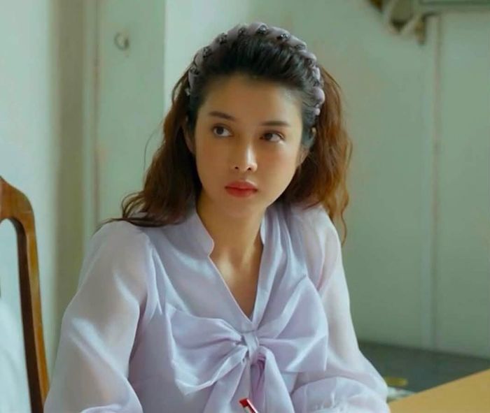 Hình ảnh Trình Mỹ Duyên trong phim.