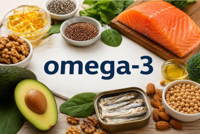 Thực phẩm giàu omega-3.