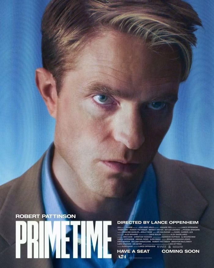 "Primetime" đã là bộ phim thứ tư được công bố của Robert Pattinson trong năm 2026. Ảnh: A24