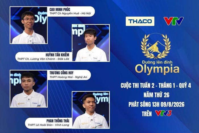 Ảnh: Fanpage Đường lên đỉnh Olympia.