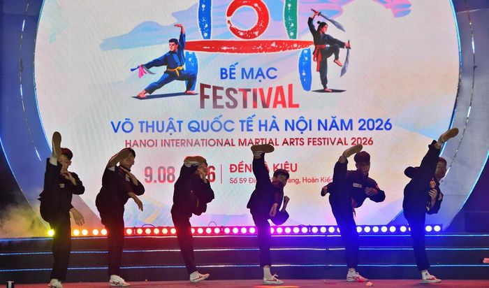 Những màn đồng diễn võ thuật thể hiện tinh thần đoàn kết, giao lưu và hữu nghị giữa các đoàn tham dự. 