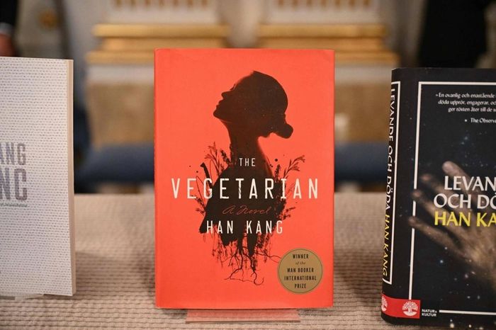  Tác phẩm của nhà văn Han Kang liên tục đoạt các giải thưởng quốc tế lớn như Man Booker, Nobel Văn học năm 2024, tạo nên làn sóng "K-literature" mạnh mẽ. Ảnh: The Asia Business Daily. 