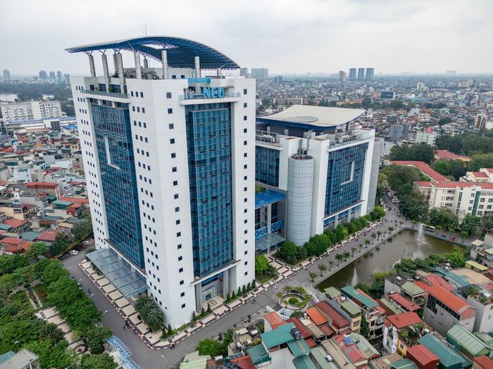  Khuôn viên Đại học Kinh tế Quốc dân (Hà Nội). Ảnh minh họa: Việt Linh. 