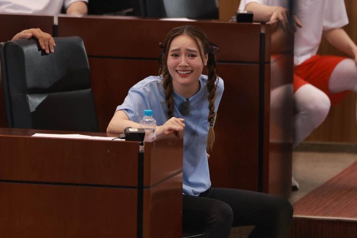 Ninh Dương Lan Ngọc trong chương trình Running Man. Ảnh: FBNV.