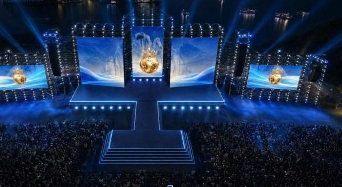 Phối cảnh sân khấu lễ khai mạc Miss World 2026