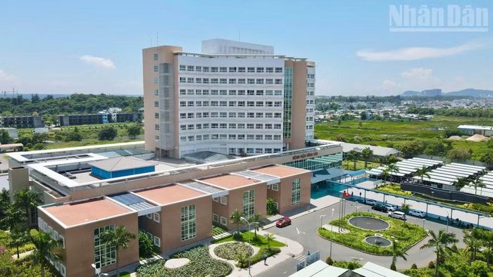 Bệnh viện đa khoa Vũng Tàu. (Ảnh: KHANG ANH)
