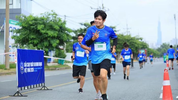 Các vận động viên tham gia giải chạy. (Ảnh: Ban tổ chức cung cấp)