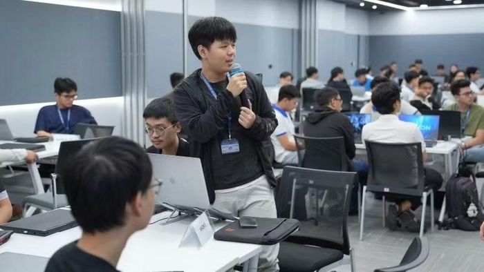Sinh viên Trường đại học Công nghệ thông tin trong giờ học tập. (Ảnh: UIT)