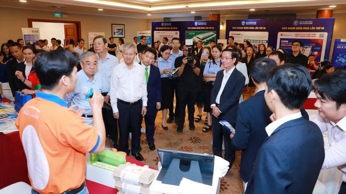 Một hoạt động giới thiệu sản phẩm của doanh nghiệp. (Ảnh: CTV)