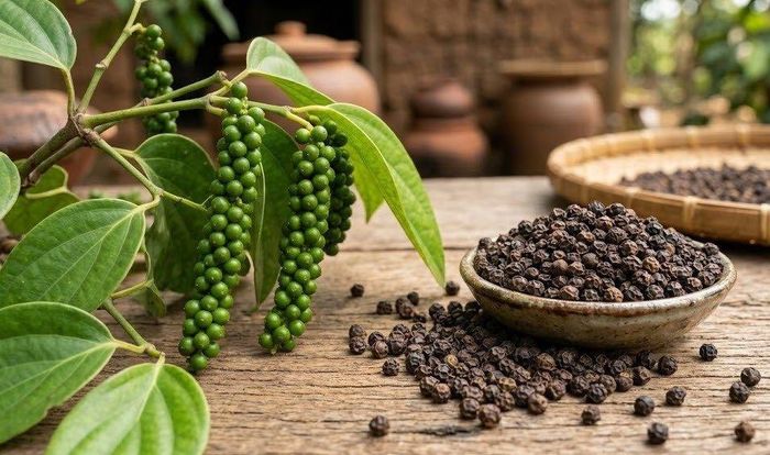 Giá hồ tiêu hôm nay tiếp tục đi ngang. Ảnh minh họa: kinhtemoitruong.vn