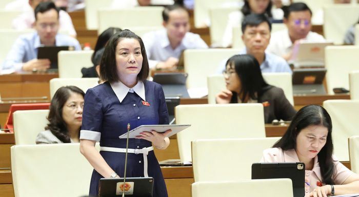 ĐB Nguyễn Minh Tâm (Quảng Trị). Ảnh: QUANG PHÚC