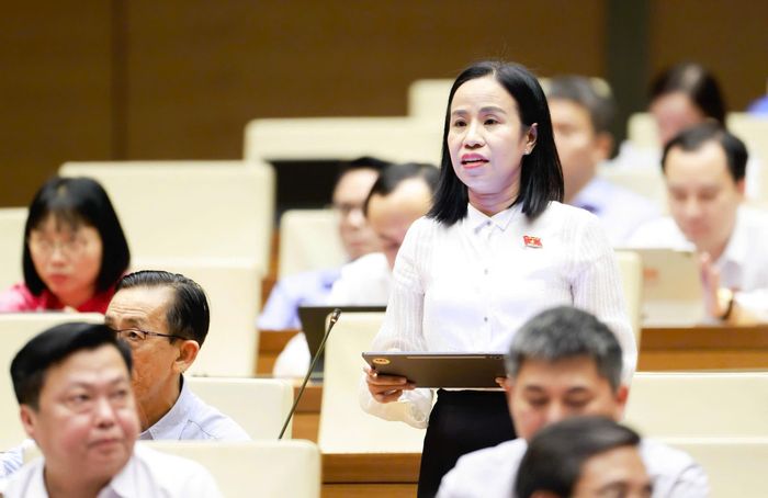 ĐB Võ Ngọc Thanh Trúc (TPHCM). Ảnh: QUANG PHÚC