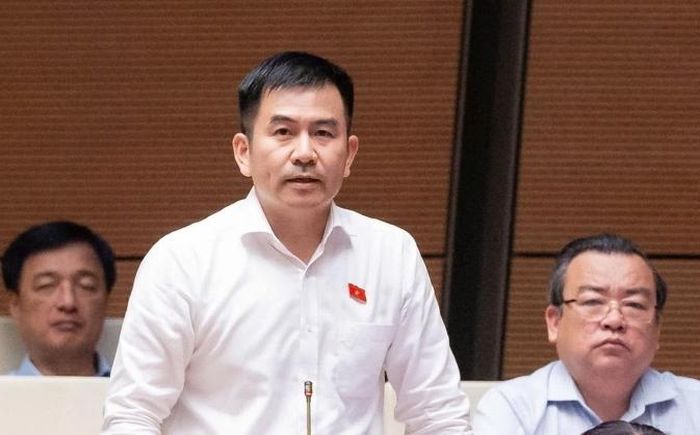 ĐB Nguyễn Trung Kiên (TP Đồng Nai). Ảnh: VIẾT CHUNG