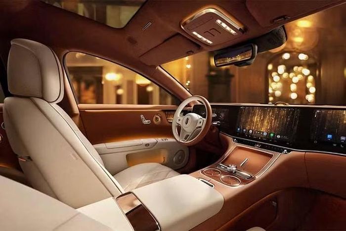Nếu chi thêm tiền, khách hàng có thể trang bị 2 ghế giữa có thể xoay 180 độ cho Maextro V800. Tính năng này cho phép hành khách ngồi trên hàng ghế thứ hai và thứ ba ngồi đối diện nhau. Hàng ghế cuối có thể gập xuống khoang hành lý, giúp tăng dung tích chứa đồ từ 758 lít lên 1.926 lít.