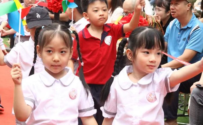 Học sinh Trường tiểu học Vĩnh Tuy (Vĩnh Hưng, Hà Nội).