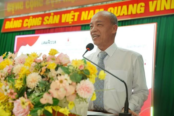TS Đặng Văn Lái, Hiệu trưởng Trường Cao đẳng Đắk Lắk. (Ảnh: NT)