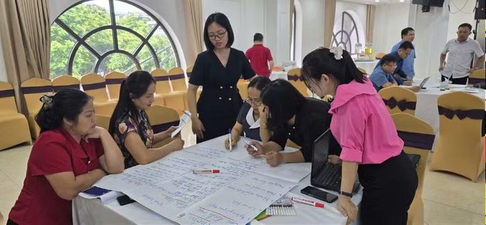 Học viên tại lớp tập huấn
