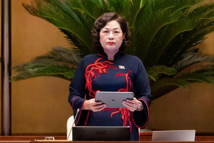 Phó Chủ tịch Quốc hội Nguyễn Thị Hồng điều hành nội dung. Ảnh: quochoi.vn