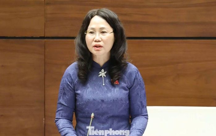 Bộ trưởng Bộ Văn hóa, Thể thao và Du lịch Lâm Thị Phương Thanh. (Ảnh: Như Ý)