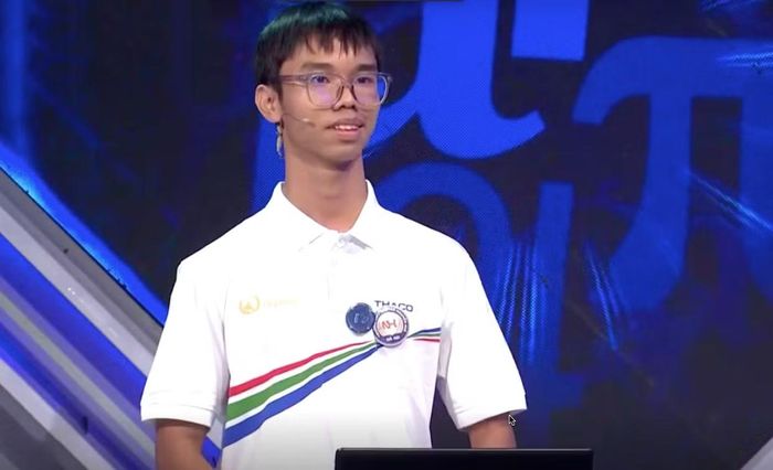 Cao Minh Phúc trong trận thi tuần 2 tháng 1 quý IV.