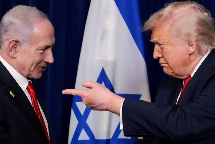 Thủ tướng Israel Benjamin Netanyahu và Tổng thống Mỹ Donald Trump. (Ảnh: Reuters)