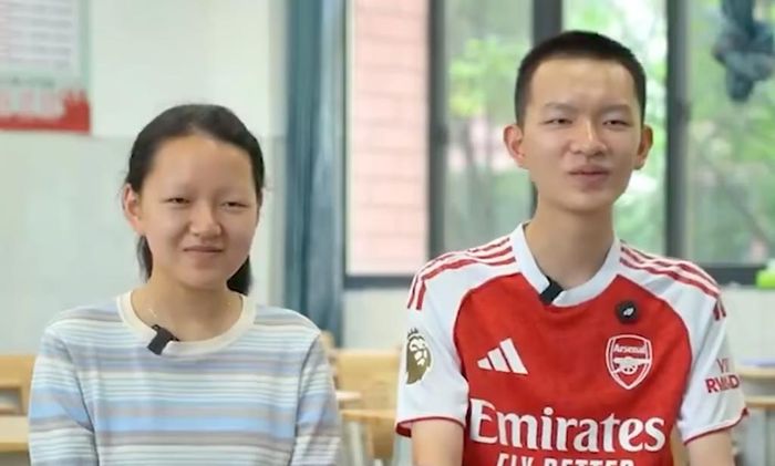 Hạo Thiên đã trúng tuyển vào Đại học Khoa học và Công nghệ, trong khi em gái Hạo Lâm được nhận vào Trường Quản lý Quang Hoa danh tiếng thuộc Đại học Bắc Kinh. Ảnh: The Paper