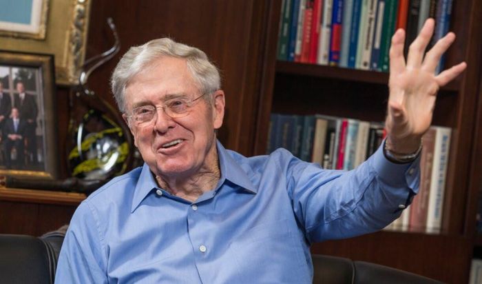 Tỷ phú Charles Koch - người đứng đầu Koch Inc. Ảnh: Kellen Jenkins/WBJ