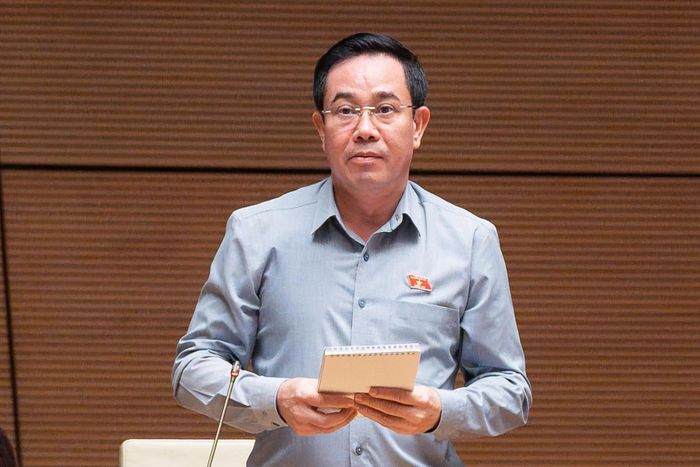 Đại biểu Nguyễn Văn Huy. Ảnh: QH