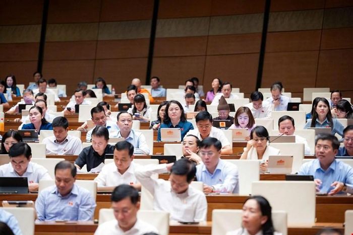 Các đại biểu Quốc hội tham dự kỳ họp. Ảnh: Quochoi.vn