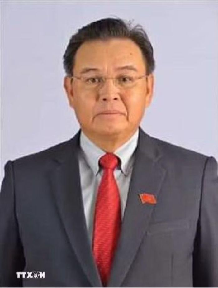 Chủ tịch Quốc hội Lào Saysomphone Phomvihane. (Ảnh: TTXVN phát)