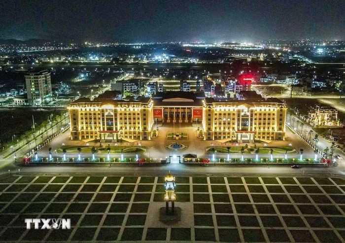 Khu trung tâm hành chính tỉnh Bắc Ninh. (Ảnh: Thanh Thương/TTXVN)